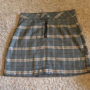 Plaid Skirt